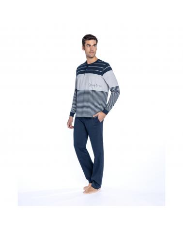 PIJAMA HOMBRE GUASCH GC192 TALLAS: m, l, xl, xxl, 3xl; COLOR: unico Temporada: winter 23 -   - PEPI GUERRA