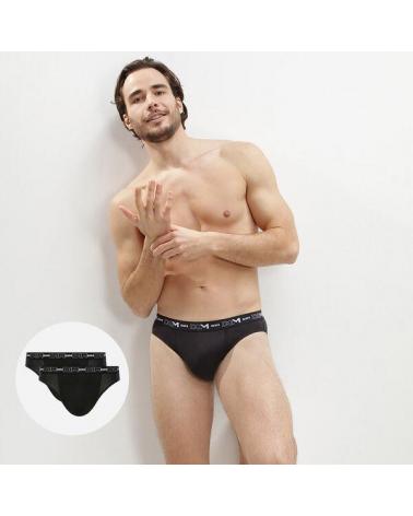 PACK DIM DOS SLPS DIM 6595 TALLAS: xs, m, l, xl, xxl; COLOR: negro, azul gris, morado/verde, negro+blanco, vert bleuy