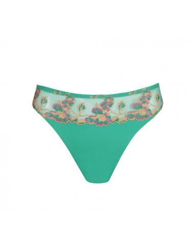 Tanga Prima Donna colección ''Lenca'' TALLAS: 38, 40, 42, 44, 46; COLOR: sunny teal Composición: polyamide:63%