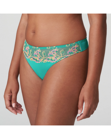 Tanga Prima Donna colección ''Lenca'' TALLAS: 38, 40, 42, 44, 46; COLOR: sunny teal Composición: polyamide:63%