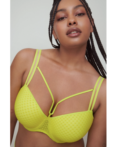 Sujetador balconette prima Donna Twist colección ''Glass Beach'' TALLAS: 90c, 95c, 100c, 105c, 110c, 85d, 90d, 95d