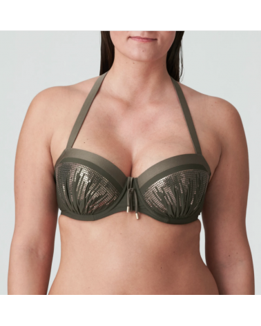 Sujetador bikini balconette Prima Donna Swim colección ''Aracruz'' TALLAS: 90c, 95c, 100c, 105c, 85d, 90d, 95d, 100d