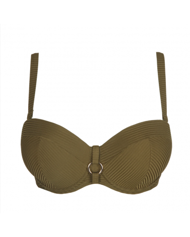 Sujetador bikini bandeau Prima Donna Swim colección ''Sahara''  Composición: polyamide:55%, polyester:33%, elastane:12%