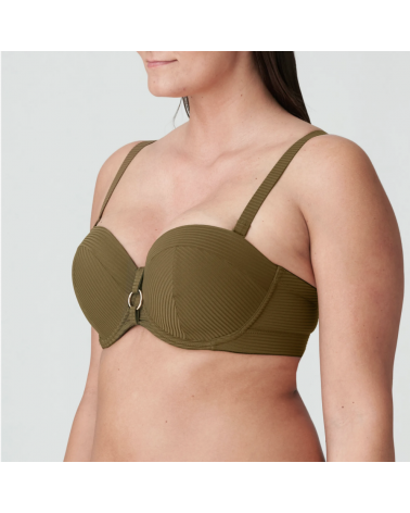 Sujetador bikini bandeau Prima Donna Swim colección ''Sahara''