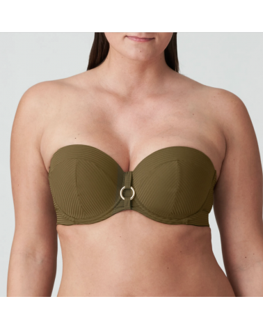 Sujetador bikini bandeau Prima Donna Swim colección ''Sahara''  Composición: polyamide:55%, polyester:33%, elastane:12%