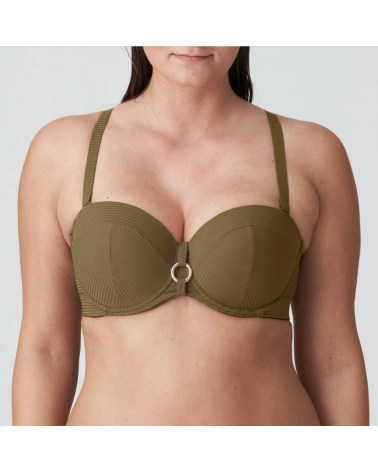 Sujetador bikini bandeau Prima Donna Swim colección ''Sahara''  Composición: polyamide:55%, polyester:33%, elastane:12%