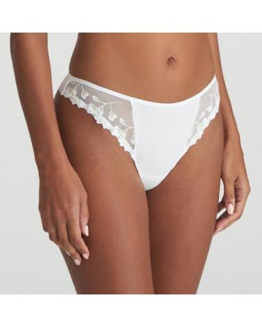Tanga Marie Jo colección Leda COLOR: blanco; TALLAS: 36, 38, 40, 42, 44  -   - PEPI GUERRA
