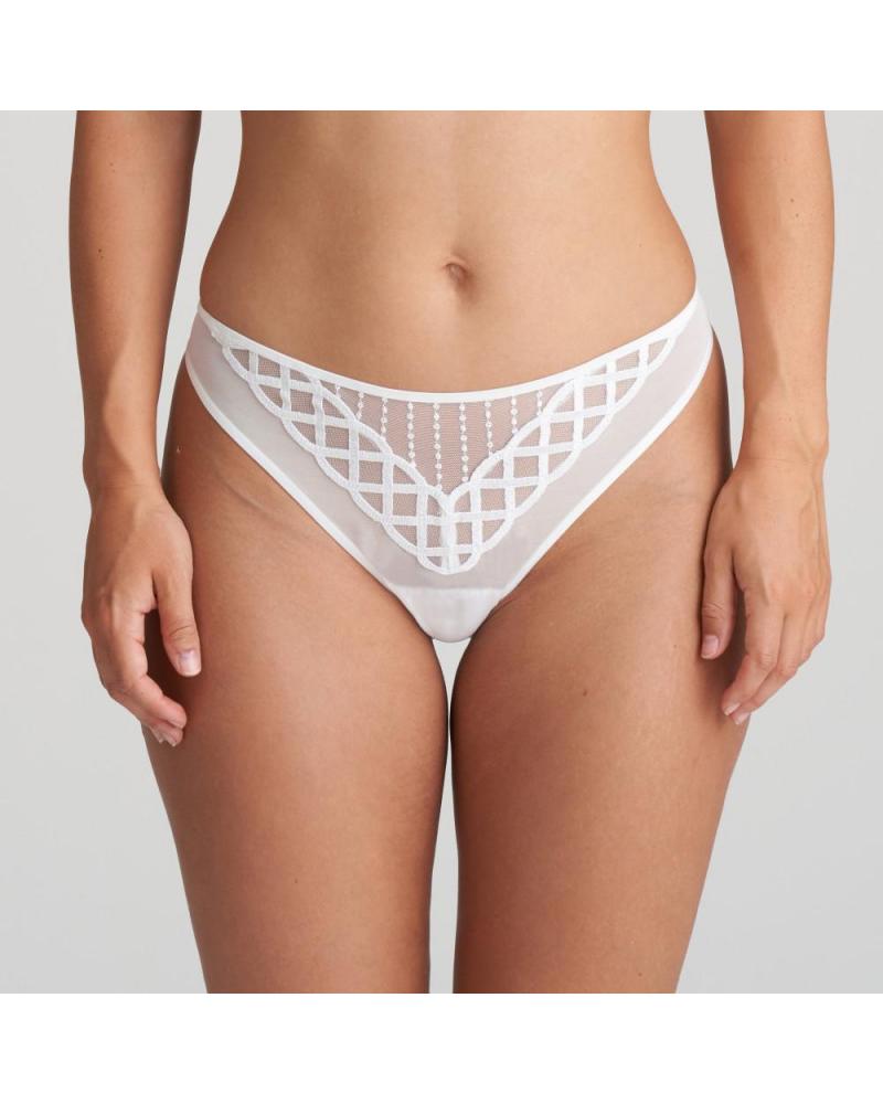 Tanga Marie Jo colección Jhana COLOR: blanco, negro; TALLAS: 36, 38, 40, 42, 44  -   - PEPI GUERRA