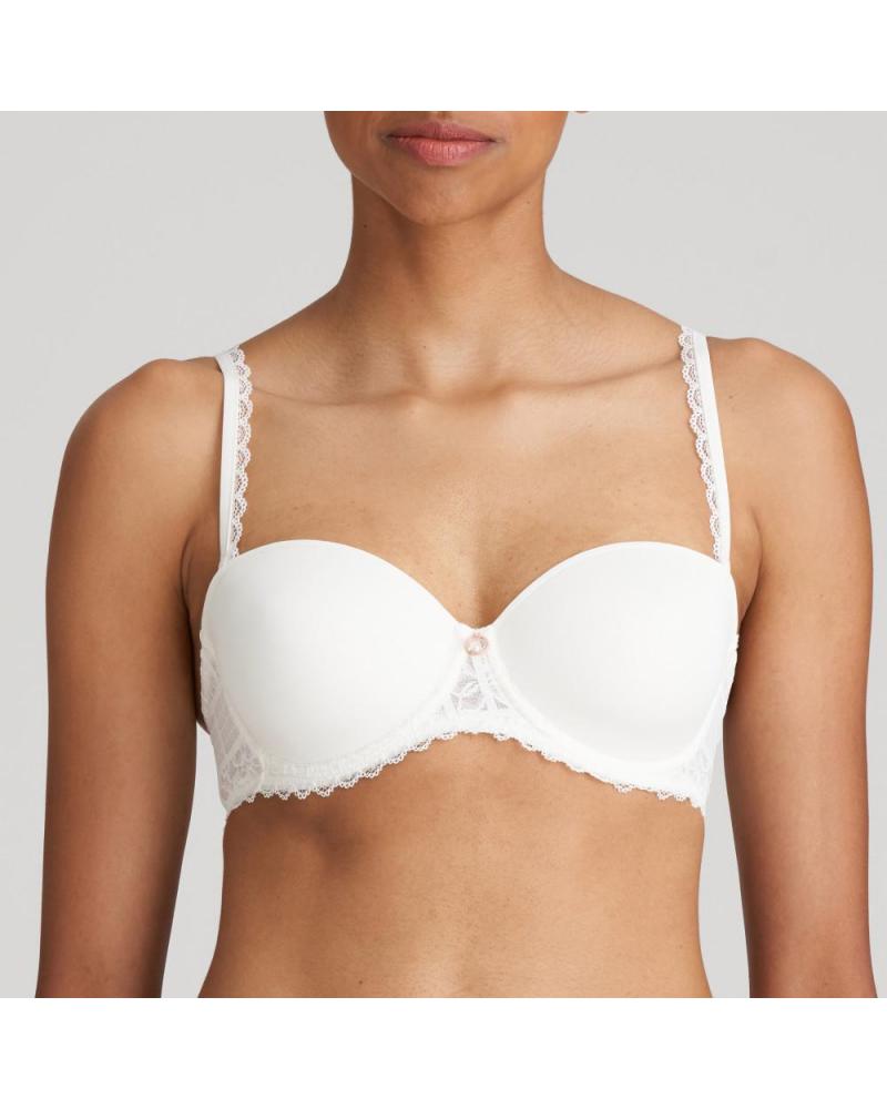 Sujetador Balconet Marie Jo colección Jadei COLOR: blanco; TALLAS: 85b, 90b, 95b, 100b, 85c, 90c, 95c, 100c, 85d, 90d