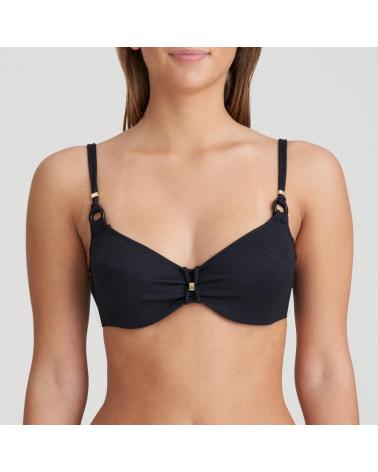 Bikini Marie Jo Swim colección Dahu COLOR: negro; TALLAS: 85b, 90b, 95b, 100b, 105b, 85c, 90c, 95c, 100c, 105c, 85d