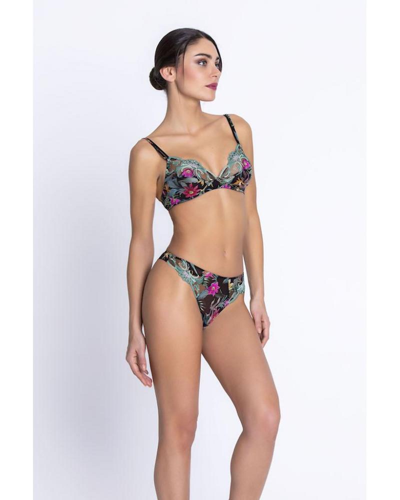 Culotte Haute LISE CHARMEL - Taille 1 - Modèle Bijou De Fleur - Couleur Désir Nude - Neuve Avec étiquettes