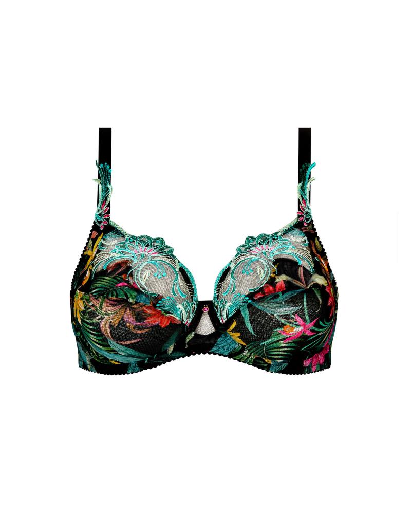 Sujetador capacidad Lise Charmel colección ''Fleurs Etoiles''  Composición: 75% poliamida, 12% poliester, 11% elastano