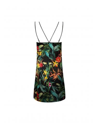 Camisón Lise Charmel colección ''Fleurs Etoiles''  Composición: 94% sedas, 5% elastano, 1% poliamida - Toda la lencería