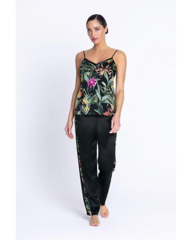 Camiseta pijama Lise Charmel colección ''Fleurs Etoiles''  Composición: 93% sedas, 5% elastano, 2% poliamida - Toda la