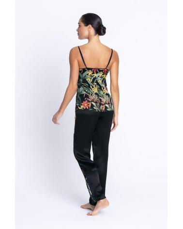 Camiseta pijama Lise Charmel colección ''Fleurs Etoiles''  Composición: 93% sedas, 5% elastano, 2% poliamida - Toda la