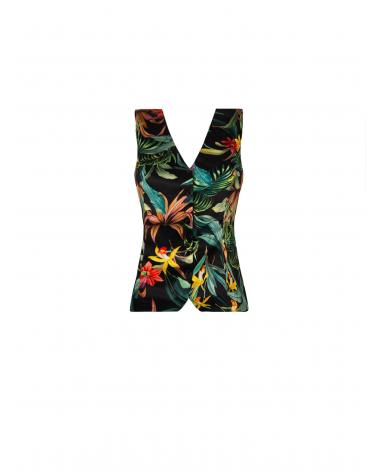 Chaleco Lise Charmel colección ''Fleurs Etoiles''  Composición: 88% sedas, 10% poliamida, 2% elastano - Lencería Mujer