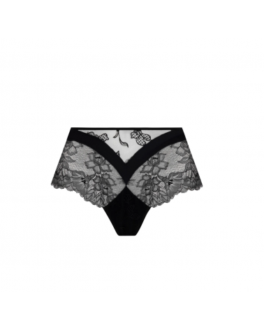 Culotte sexy Lise Charmel colección ''Adorable en Sexy''  Composición: 70% poliamida, 15% elastano, 12% algodon, 3%