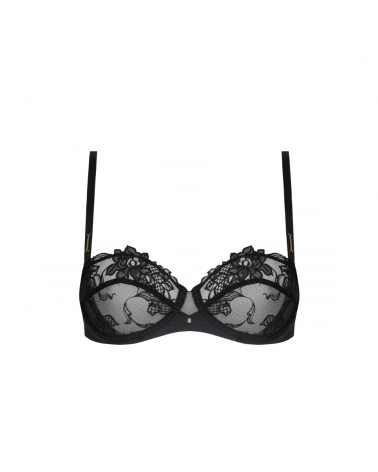 Sujetador balconette Lise Charmel colección ''Adorable en Sexy''  Composición: 66% poliamida, 25% poliester, 9%