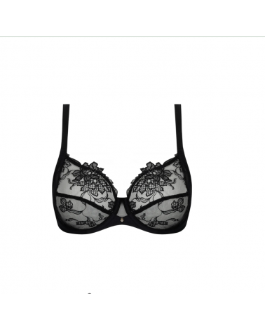 Sujetador capacidad Lise Charmel colección ''Adorable en Sexy''  Composición: 74% poliamida, 15% poliester, 11%