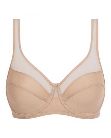 SUJETADOR REDUCTOR MARCA DIM GENEROUS COPA B 3983 COLOR: blanco, negro, marrón, new skin, taupe, bleu nuit, peau, 5ao
