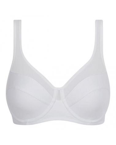 SUJETADOR REDUCTOR GENEROUS AROS MARCA DIM COPA C 3983 COLOR: blanco, rojo, negro, marrón, new skin, taupe, bleu nuit