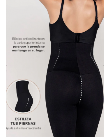LEGGING MOLDEADOR MARCA LEONISA 12901 TALLAS: s, m; COLOR: negro Temporada: anteriores - Todas las medias y calcetines