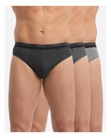 PACK 3 SLIPS DIM ALGODON 6638 TALLAS: m, l, xl, xxl; COLOR: 9ve, 9vf Temporada: anteriores -   - PEPI GUERRA