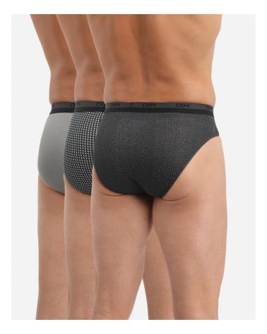 PACK 3 SLIPS DIM ALGODON 6638 TALLAS: m, l, xl, xxl; COLOR: 9ve, 9vf Temporada: anteriores -   - PEPI GUERRA