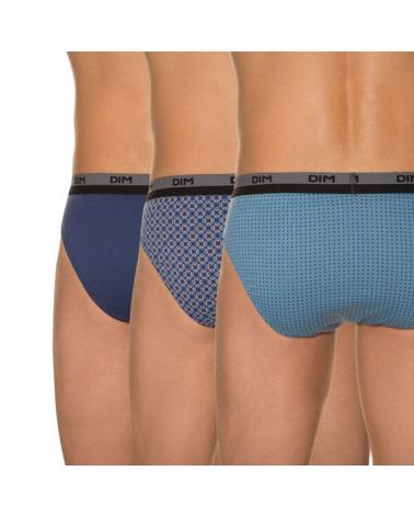 PACK 3 SLIPS DIM ALGODON 6638 TALLAS: m, l, xl, xxl; COLOR: 9ve, 9vf Temporada: anteriores -   - PEPI GUERRA