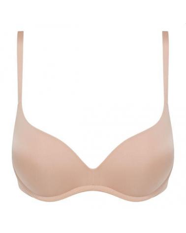 SUJETADOR PUSH UP SIN ARO MARCA DIM COPA C 007HEH COLOR: negro, new skin; TALLAS: 90, 95, 85 Temporada: anteriores -