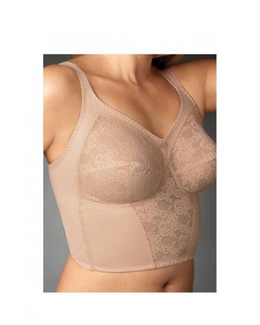 9606 SUSA COPA B ESPALDA ABROCHADO DELANTE DELANTE COLOR: blanco, piel; TALLAS: 100, 85, 105, 115, 110, 120, 125