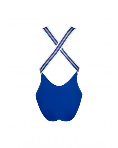 Bañador Capacidad Lise Charmel colección Energie Nautique TALLAS: s, m, l, xl; COLOR: marrón, azul eléctrico  -