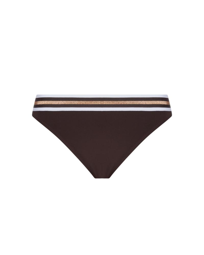 Braga Bikini Lise Charmel colección Energie Nautique COLOR: marrón, azul eléctrico; TALLAS: 38, 40, 42, 44, 46  -   -