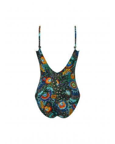 Bañador Aro Lise Charmel colección Beaute Cosmique COLOR: negro; TALLAS: 85c, 90c, 95c, 100c, 105c, 85d, 90d, 95d