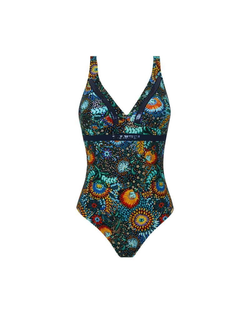 Bañador Capacidad Lise Charmel colección Energie Nautique COLOR: azul; TALLAS: 85b, 90b, 95b, 100b, 85c, 90c, 95c