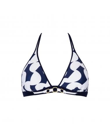 Bikini Triángulo Lise Charmel colección Croisiere For Ever TALLAS: s, m, l, xl; COLOR: marino  -   - PEPI GUERRA