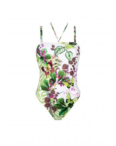 Bañador Bandeau Lise Charmel colección Envolee Tropicale