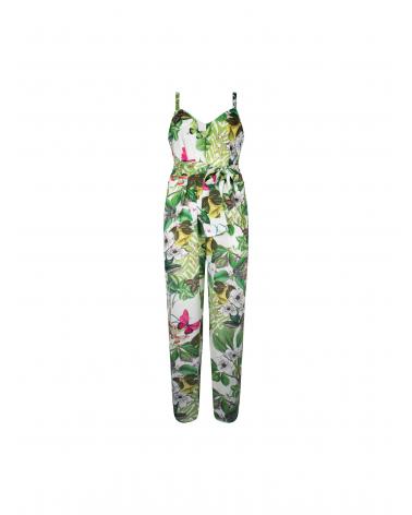 Mono Playa Lise Charmel colección Envolee Tropicale TALLAS: s, m, l, xl, xxl; COLOR: blanco  -   - PEPI GUERRA