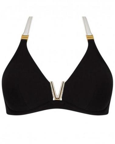 Bikini Triángulo Capacidad Lise Charmel colección Audace Voyage COLOR: negro; TALLAS: 85c, 90c, 95c, 100c, 85d, 90d