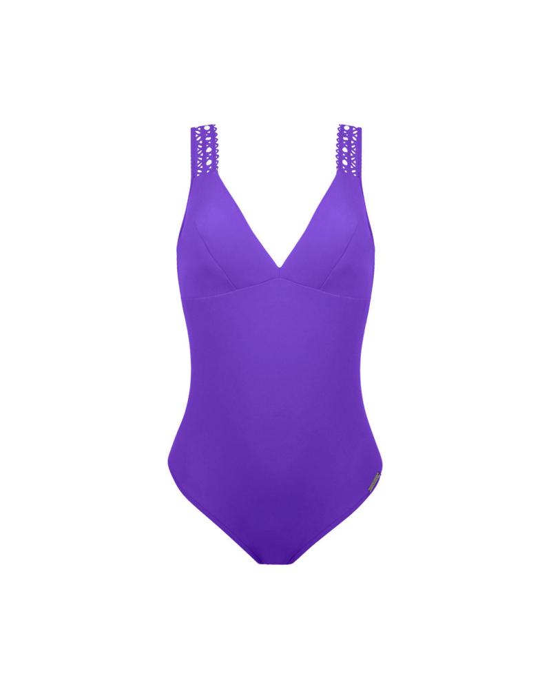 Bañador Capacidad Lise Charmel colección Ajourage Couture COLOR: naranja, marino, morado vivo; TALLAS: 85c, 90c, 95c