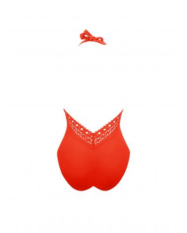 Bañador Escote Trasero B Lise Charmel colección Ajourage Couture TALLAS: xs, s, m, l; COLOR: naranja, marino, morado