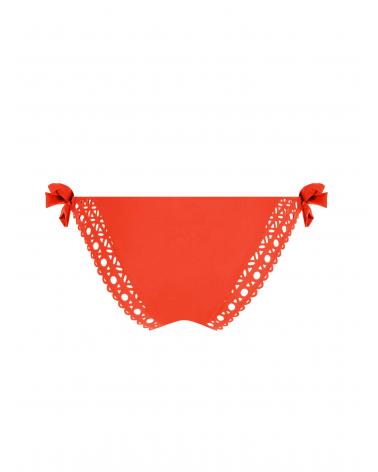 Braga Bikini Lazos Lise Charmel colección Ajourage Couture COLOR: naranja, marino, morado vivo; TALLAS: 36, 38, 40, 42