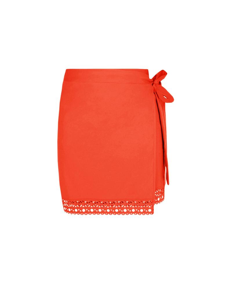 Pareo Lise Charmel colección Ajourage Couture COLOR: naranja, marino, morado vivo; TALLAS: talla unica  -   - PEPI