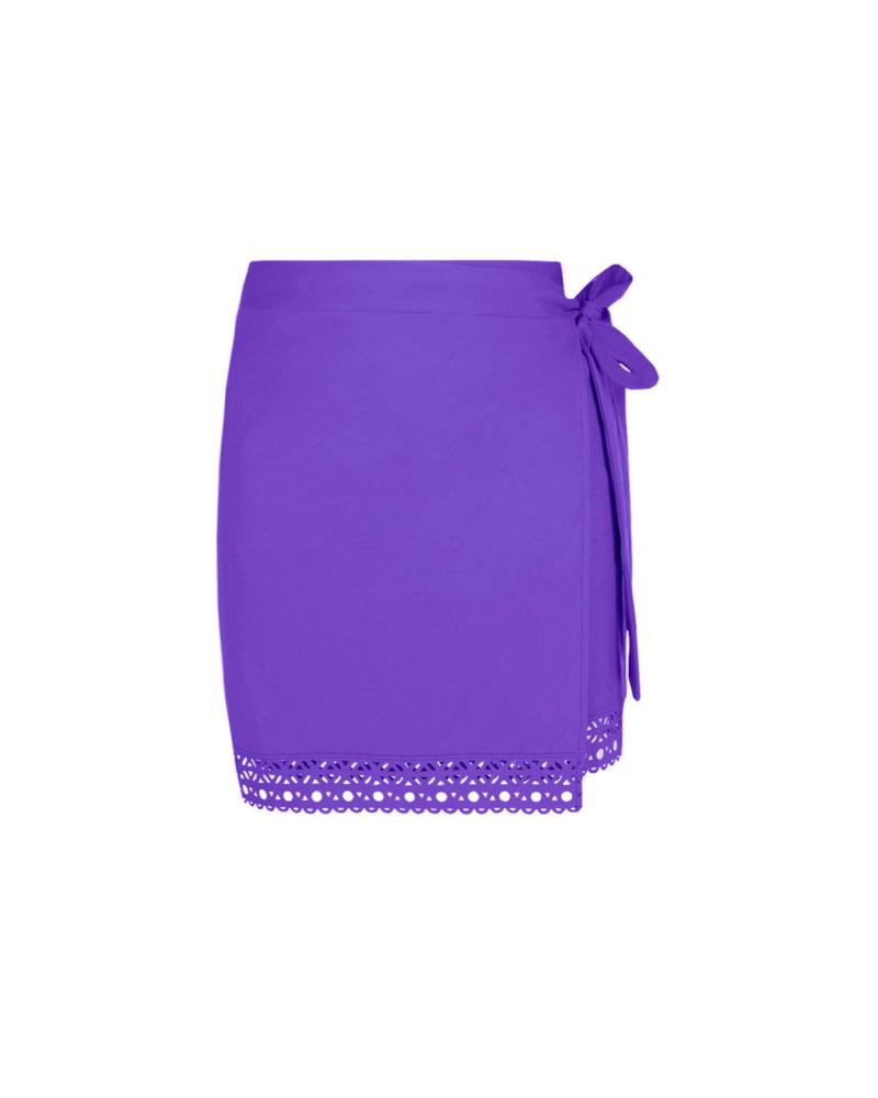 Pareo Lise Charmel colección Ajourage Couture COLOR: naranja, marino, morado vivo; TALLAS: talla unica  -   - PEPI