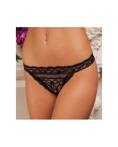 ACC0003 TANGA LISE CHARMEL COLOR: negro; TALLAS: 1, 2 Temporada: inv 2013 - Todas las braguitas mujer online  - PEPI