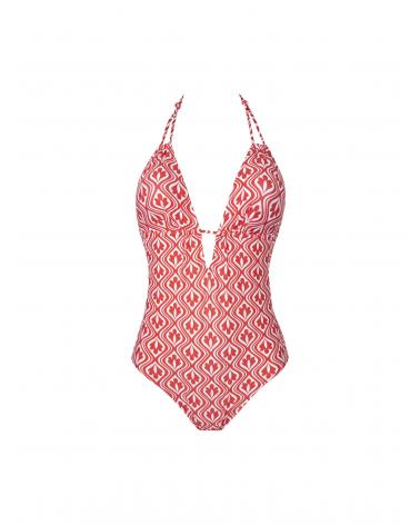 Bañador Escotado Antigel colección La Relax TALLAS: s, m, l, xl; COLOR: coral, verde agua  -   - PEPI GUERRA