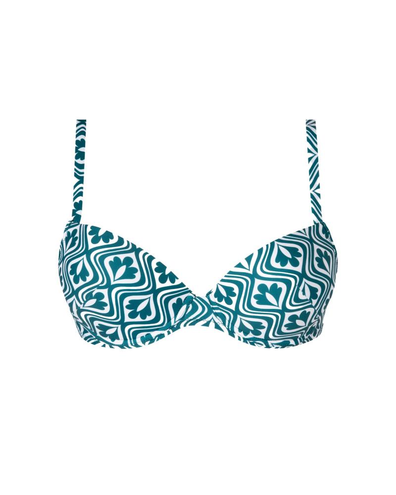 Bikini Antigel colección La Relax TALLAS: 85b, 90b, 95b, 100b, 85c, 90c, 95c, 100c, 85d, 90d, 95d; COLOR: coral, verde