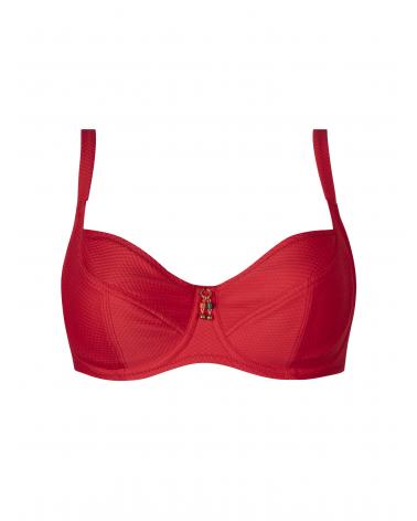 Bikini Balconet Capacidad Antigel colección La Vogueuse COLOR: rojo, negro, ocean; TALLAS: 90c, 95c, 100c, 105c, 90d