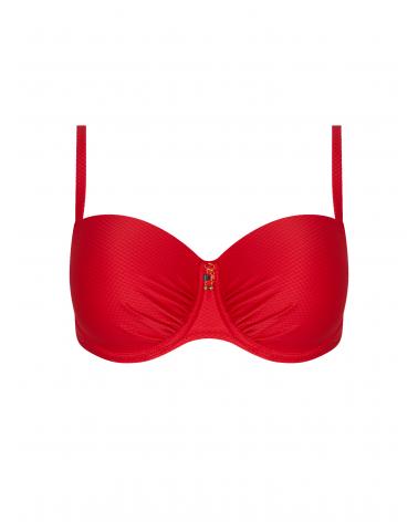 Bikini Balconet Antigel colección La Vogueuse COLOR: rojo, negro, ocean; TALLAS: 90d, 95d, 100d, 85e, 90e, 95e, 100e