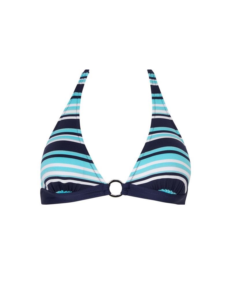 Bikini Triángulo B Antigel colección L'Antigel Globe TALLAS: s, m, l, xl; COLOR: azul, teja  -   - PEPI GUERRA